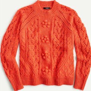 J. Crew Cable Knit Oversized Chunky Sweater